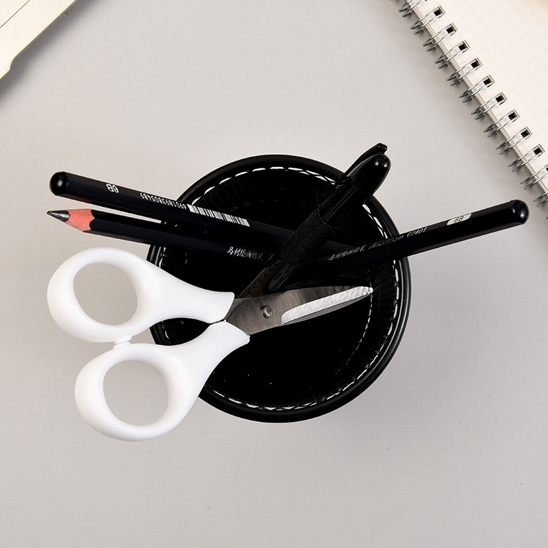 Manufacturer Lidemei office paper-cutting manual scissors stainless steel scissors size student stationery household small scissors Specification drawing