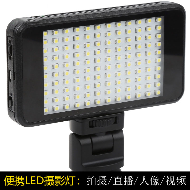沣标VL011补光灯内置电池LED摄影灯拍摄户外打光直播间常亮灯详情图1