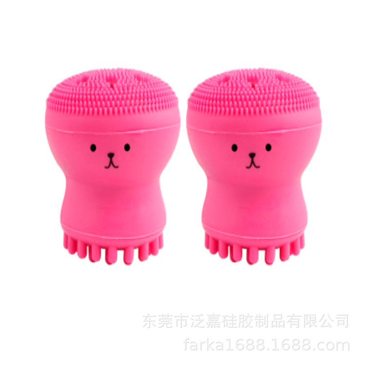 Factory wholesale silicone octopus facial cleansing brushes, washing brushes, cleaning brushes, octopus facial cleansing devices, beauty tools, exclusively for export Application Scenario