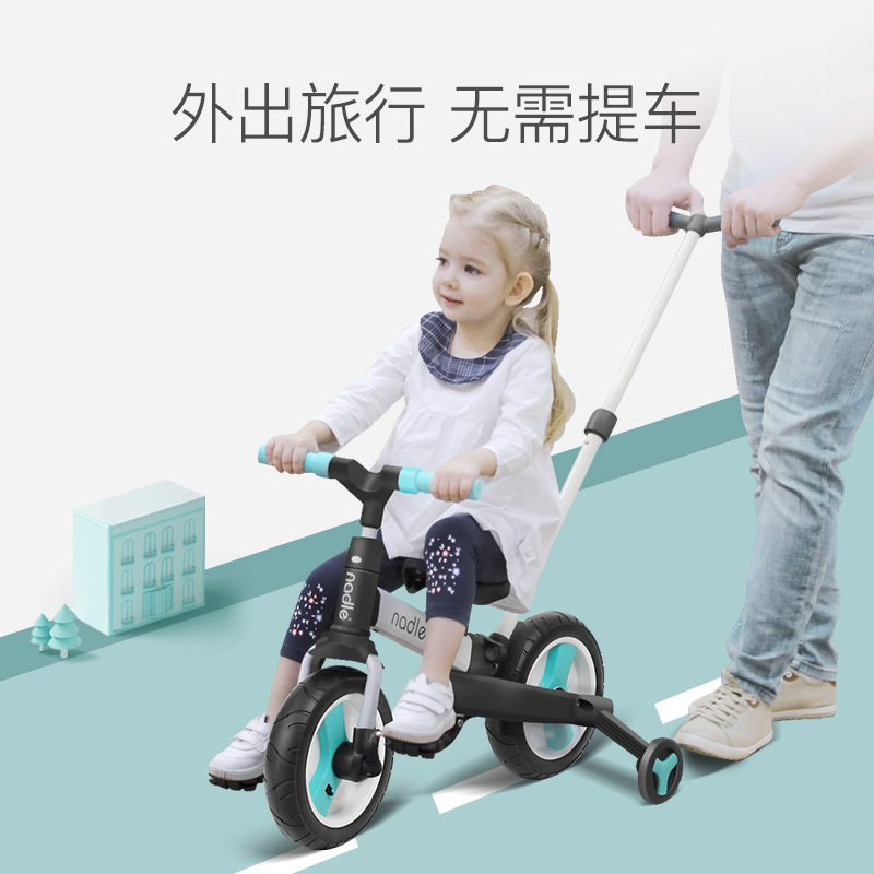 纳豆儿童平衡车自行车多功能宝宝1-2-3-6岁滑行车脚踏儿童三轮车详情图5