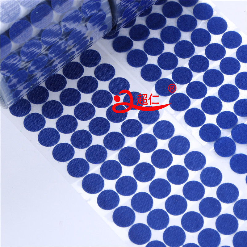Color 2Cm Round Red Wedding Transparent Film Back Glue Velcro Dot Quiet Book Amazon Express Item Picture