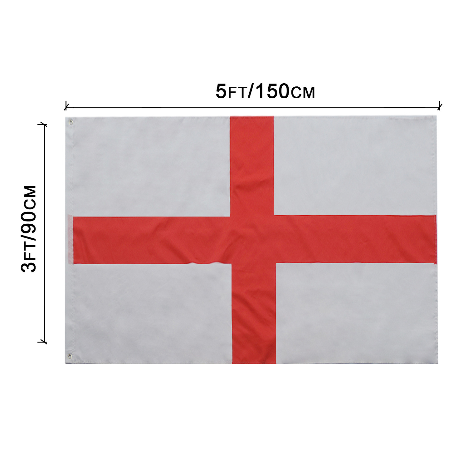 英格兰旗English National Flags 90X150CM60*90CM丝印涤纶材质旗详情图3