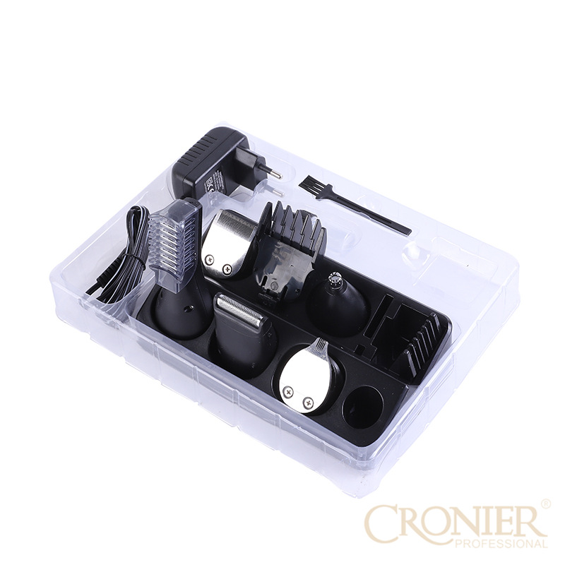 CRONIER CR-866 理发器质感舒适家用剃头推子充电式理发剪电推剪详情图3