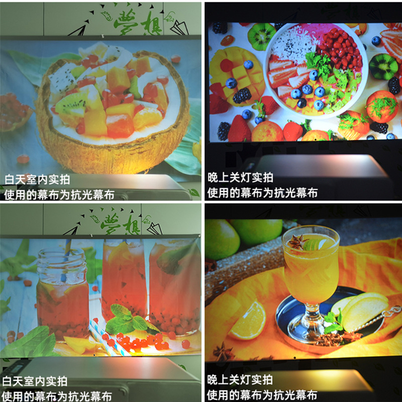 New T6/T5 Home projector 1080P HD mobile phone smart Android WIFI business office projector Application Scenario