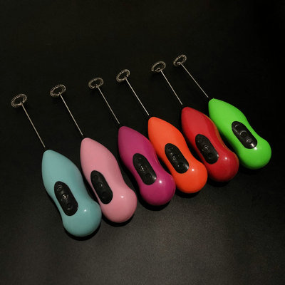 Wholesale of electric egg beaters, kitchen small tools, stainless steel electric egg beaters, coffee and milk mixers, factory direct sales details Picture