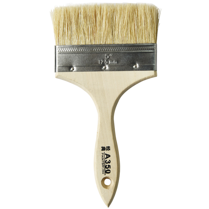 Factory Direct Tool Brush True Color 3 Inch Bristle Wood Handle 2 Inch Glue Brush Wholesale 1 Inch Brush Brush Industrial Brush Application Scenario