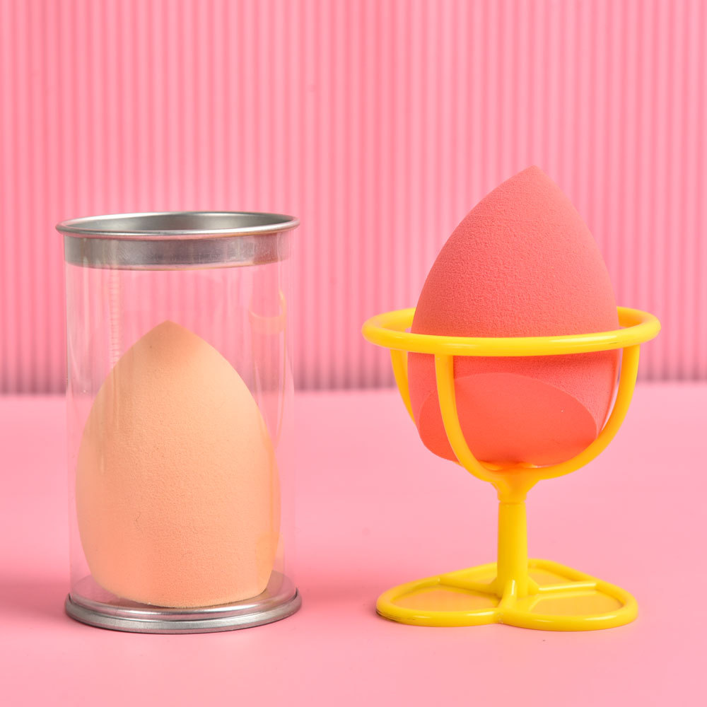 Beauty Tool Water Drop Shape Hydrophilic Non-Latex Beauty Powder Puff Dry And Wet Bottle Water Drop Shape Makeup Egg Application Scenario