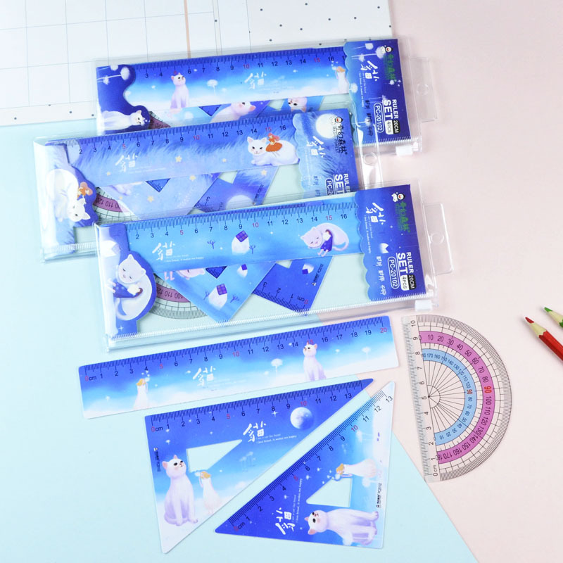 The Jungle Book cute student ruler wholesale scale drawing ruler triangle ruler set student ruler custom full figure