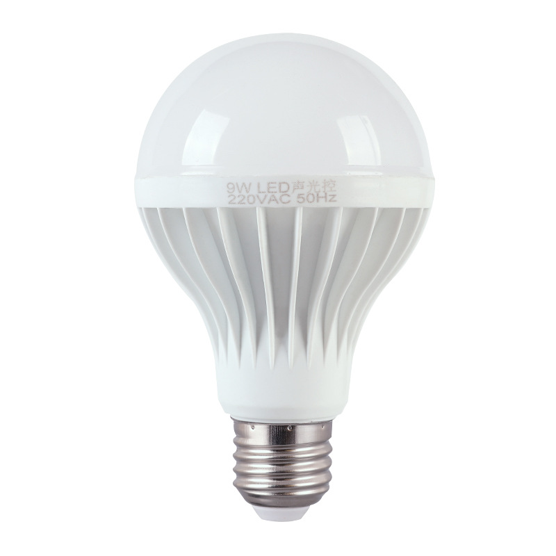 Radar Induction Light Bulb Energy-Saving Led Infrared Human Body Induction Bulb E27 Smart Light Bulb Voice Controlled Induction Light Bulb Item Picture