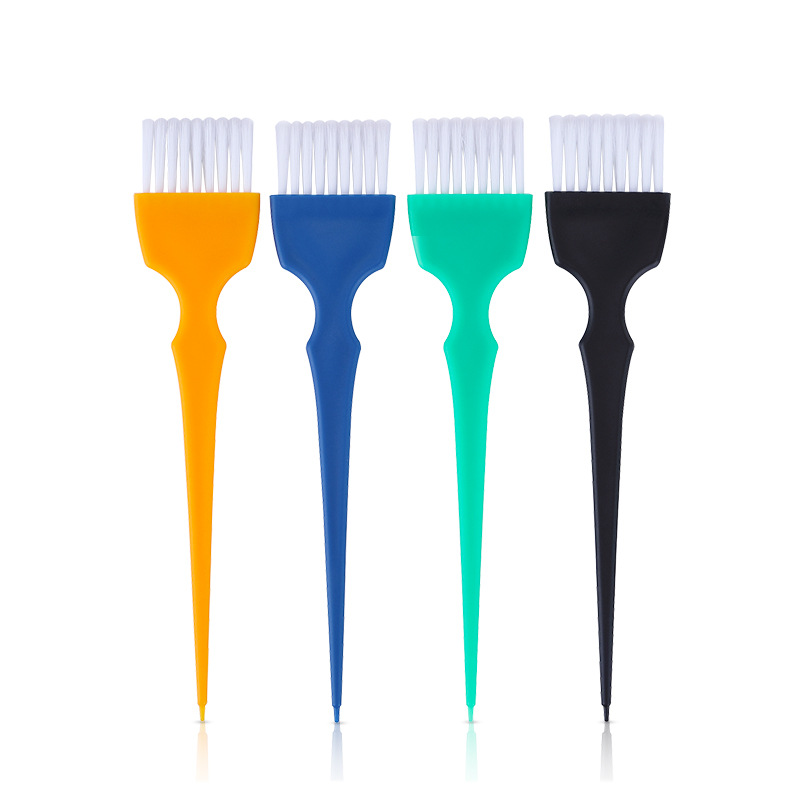 shanilak multi-color single-sided hair dye brush set, special hair salon oiling comb, picking and dyeing cap, hair cutting mask, leather band perming and dyeing tools