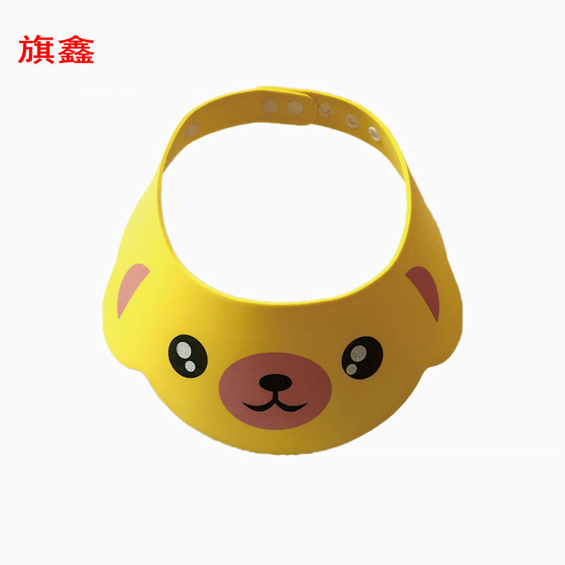 Source Factory children's hair washing cap thickened children's hair washing cap four adjustable baby bath cap baby products Application Scenario
