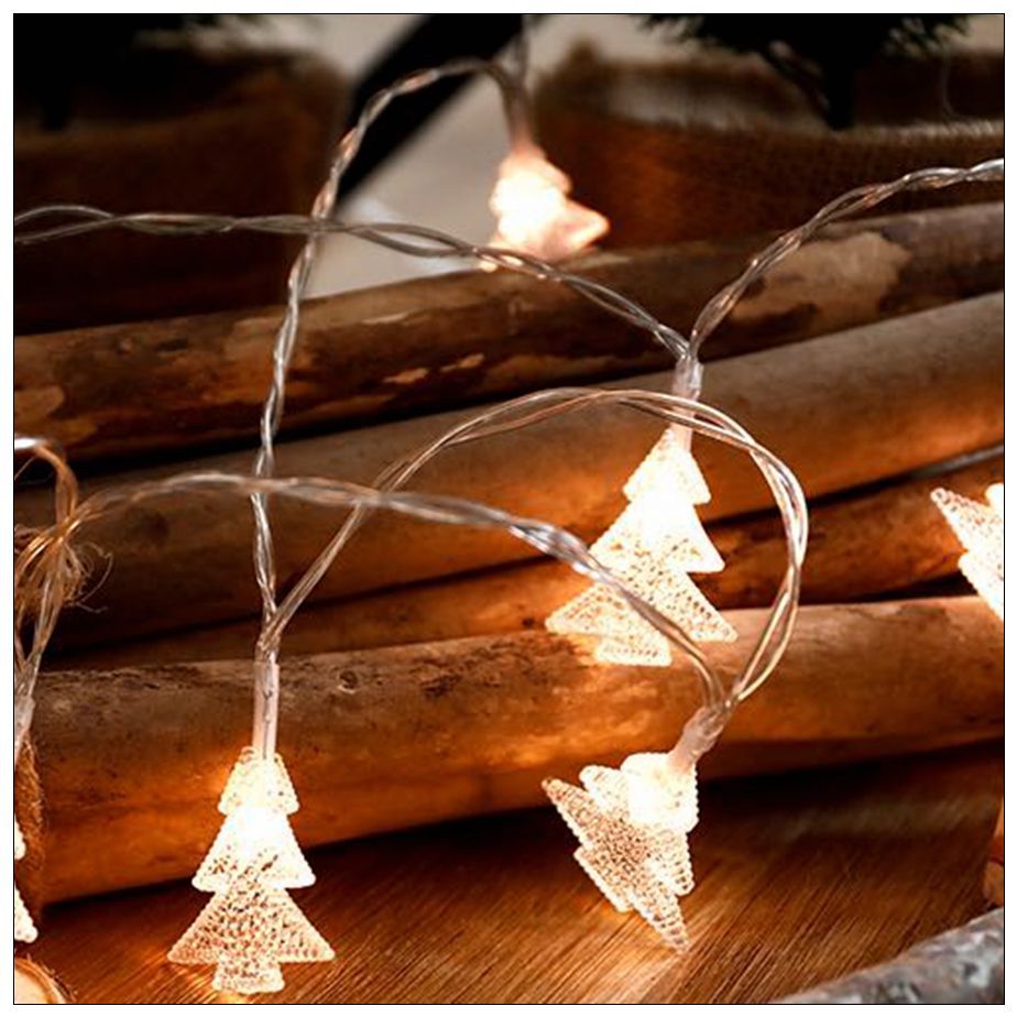 LED Christmas tree lights string moon lights string wedding festival decorative lights string star lights string