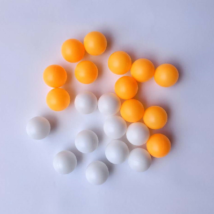2.5Cm Small Table Tennis Plastic Ball With Seam No Word Fishing Ball Plus Hard Pe Toy Lottery Wholesale
