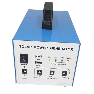 Outdoor power generation system, small household generator, solar panel, night market street vending lighting power generation system Item Picture
