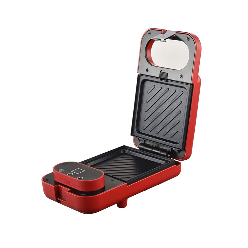Customized breakfast machine, sandwich machine, light food machine, multi-functional heating toast press toaster, mini waffle machine Application Scenario