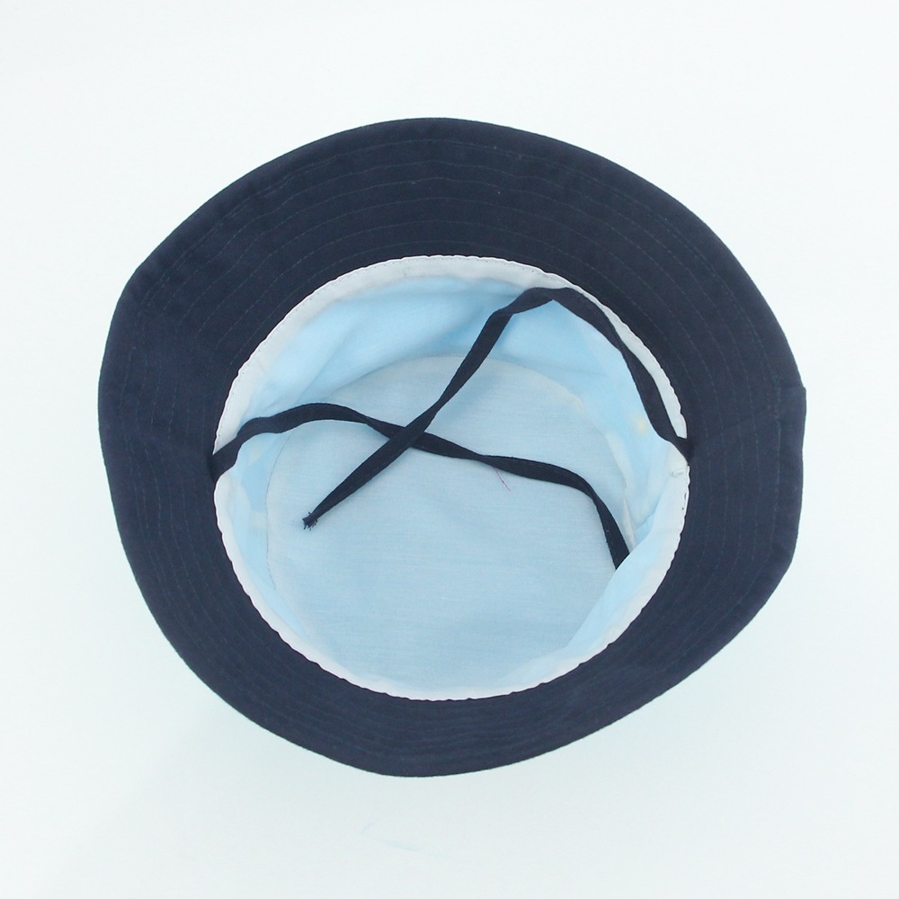 Japanese streetwear brand chic panda fisherman hat with double-sided wear, women's summer sun protection, versatile street basin hat, couple ins hat Specification image