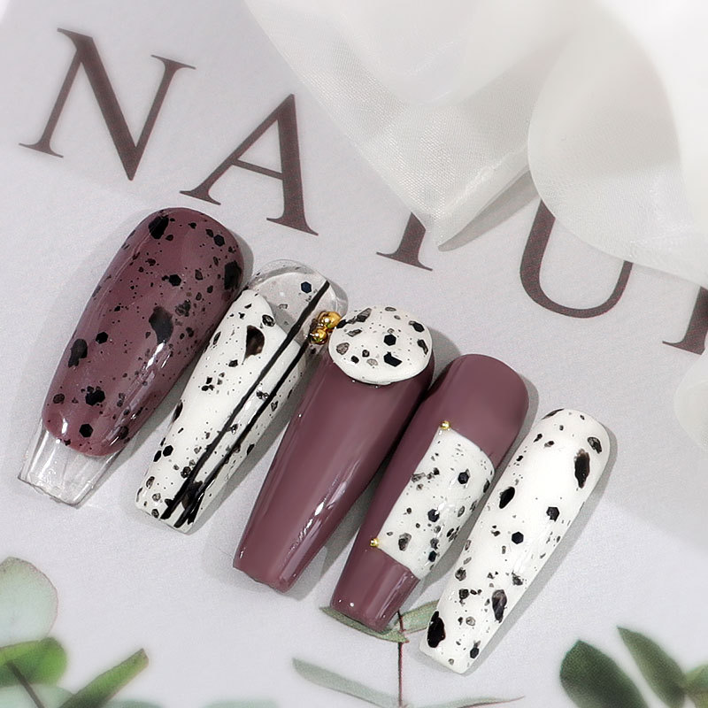 shanilak nail uv Gel Nail Polish Gel, a popular quail eggshell gel on Xiaohongshu, is a versatile and popular Japanese phototherapy spotted dog textured nail polish Specification image
