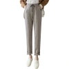 New casual pants for autumn and winter: thickened tweed pants, high-waisted radish pants, loose skinny pants, versatile cigarette tube pants Item Picture