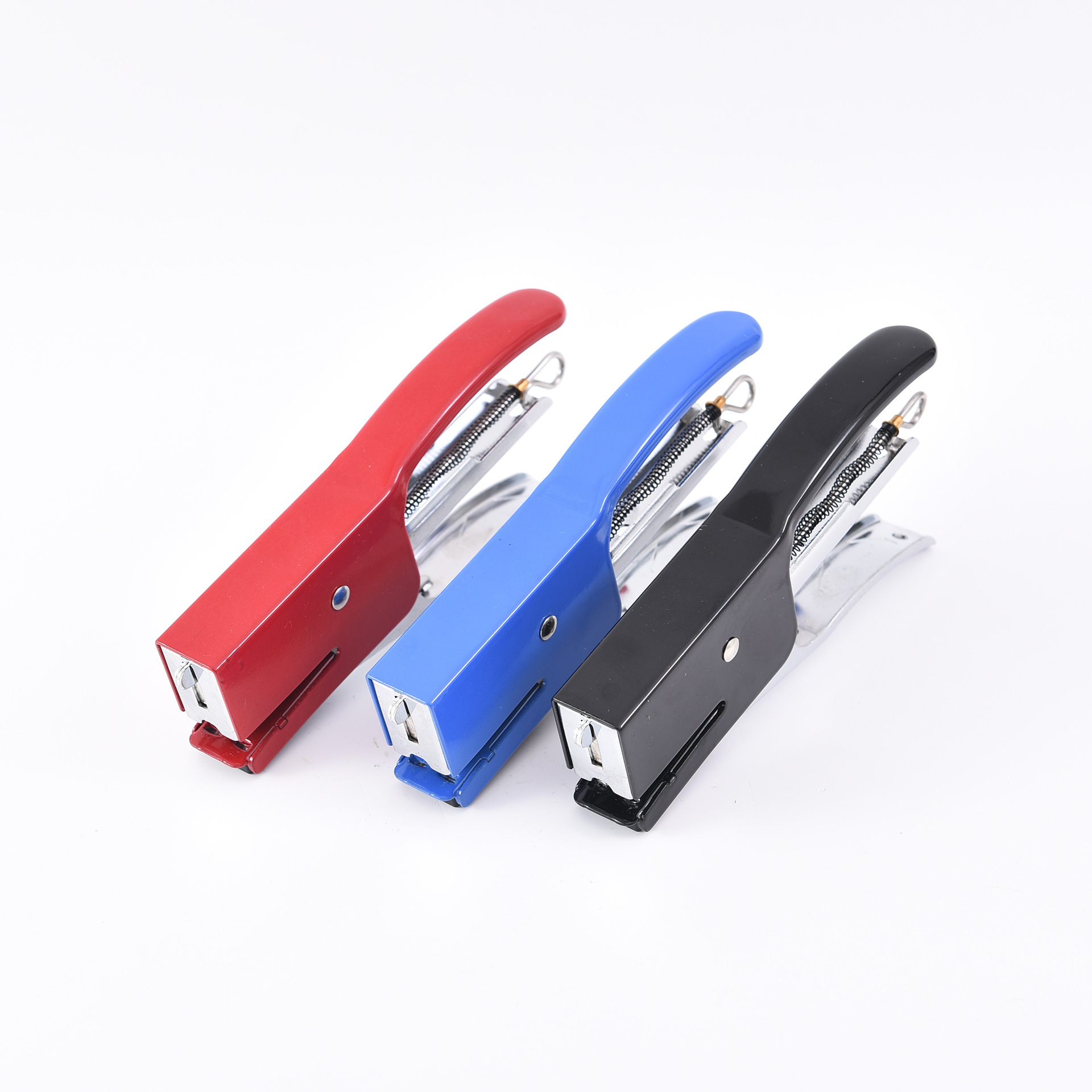 Factory direct supply cross-border exclusive 0210 metal hand-held stapler, metal multi-functional labor-saving type, factory dedicated Item Picture