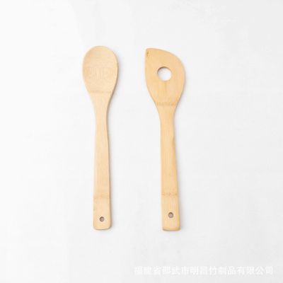 Manufacturers Direct Sales Of Natural Unpainted Bamboo 30Cm Spoon Simple Practical Wholesale Application Scenario