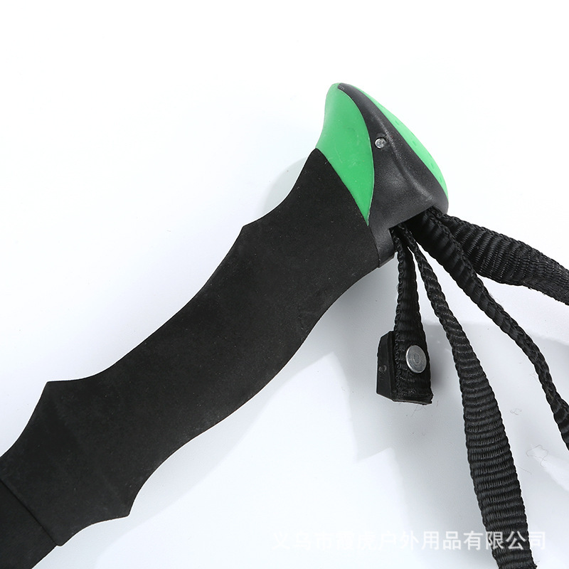Two-Color Head 19Cm7075 Interior Lock Telescopic Outdoor Camping Hiking Pole Walking Pole [Ab-224] Application Scenario