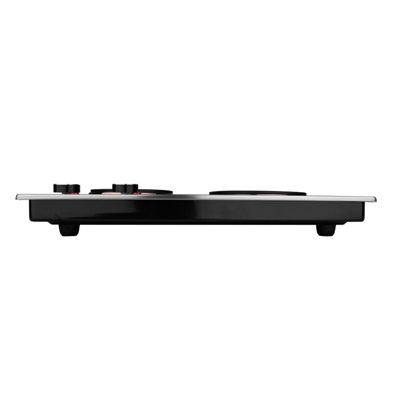 Double-head electric stove embedded high-power stir-fry electric stove double-hearth type double-eye commercial stove Specification drawing