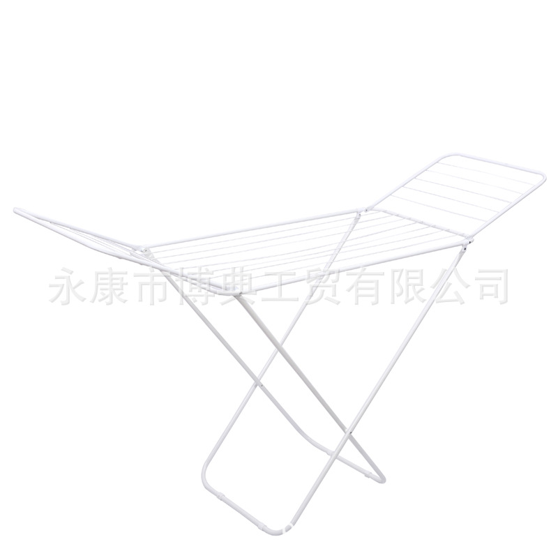 Drying Clothes Rack Manufacturers Butterfly Drying Clothes Rack Wing Drying Clothes Rack Iron Drying Clothes Rack Floor Drying Clothes Rack Balcony Hanger Item Picture