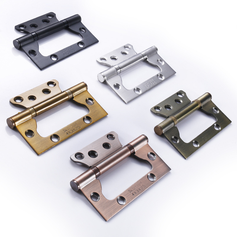 Silencer Mother Hinge Slotted Butterfly Hinge Doors And Windows Five Gold Mother Hinge Hardware Hinge Item Picture