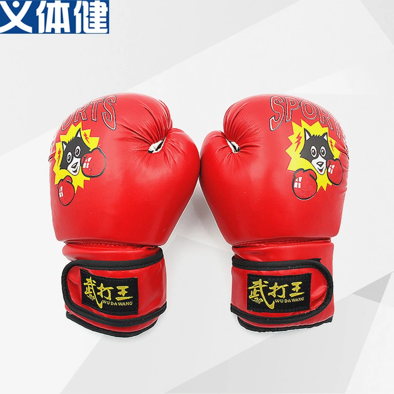 Will Army 5-15 Years Old High-Grade Children's Boxing Gloves Children Sandboxing Gloves Training Combat Sandboxing Gloves Sandbag Home