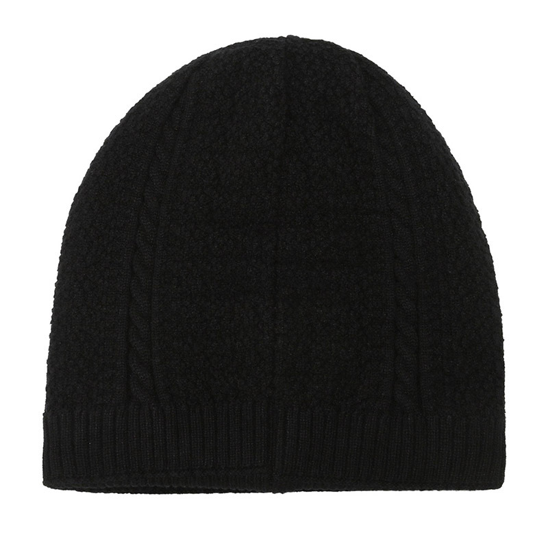 A new Korean-style solid color rolled-edge ear-protecting dome cap for men and women's outdoor cycling in autumn and winter Item Picture