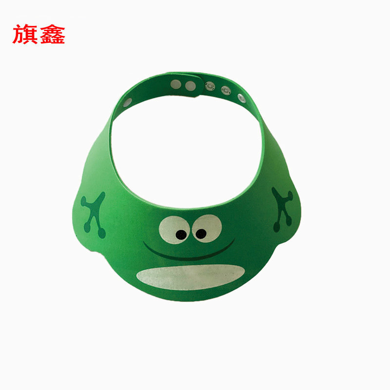 Source Factory children's hair washing cap thickened children's hair washing cap four adjustable baby bath cap baby products Specification drawing