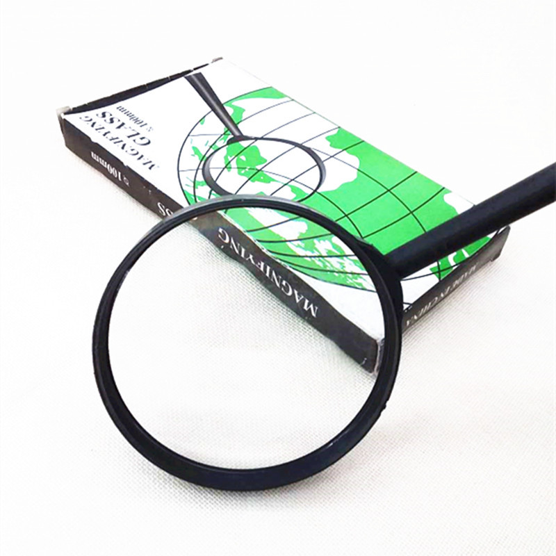 Factory direct sales of 90 magnifying glass plastic magnifying glass wholesale two-yuan supply Item Picture