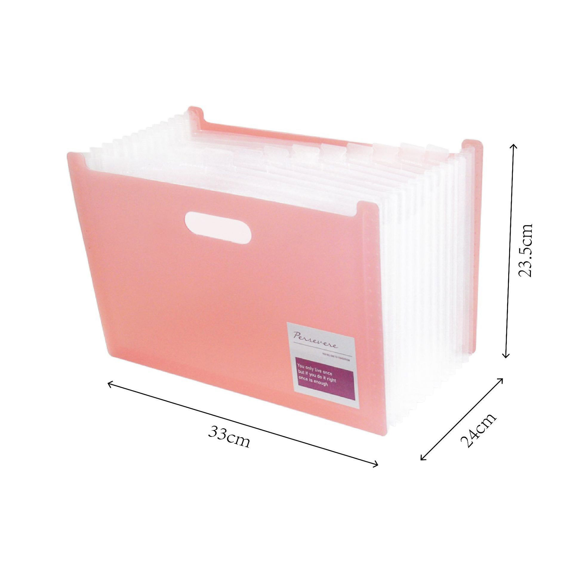 Multi-layer standing test paper bag, vertical organ bag, A4 material storage bag, student office hand-held PP file folder Item Picture