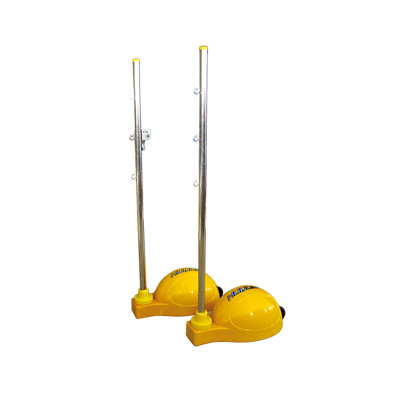 Huijun's new mobile badminton stand, water-drop type mobile badminton column, badminton net frame factory direct sales Application Scenario