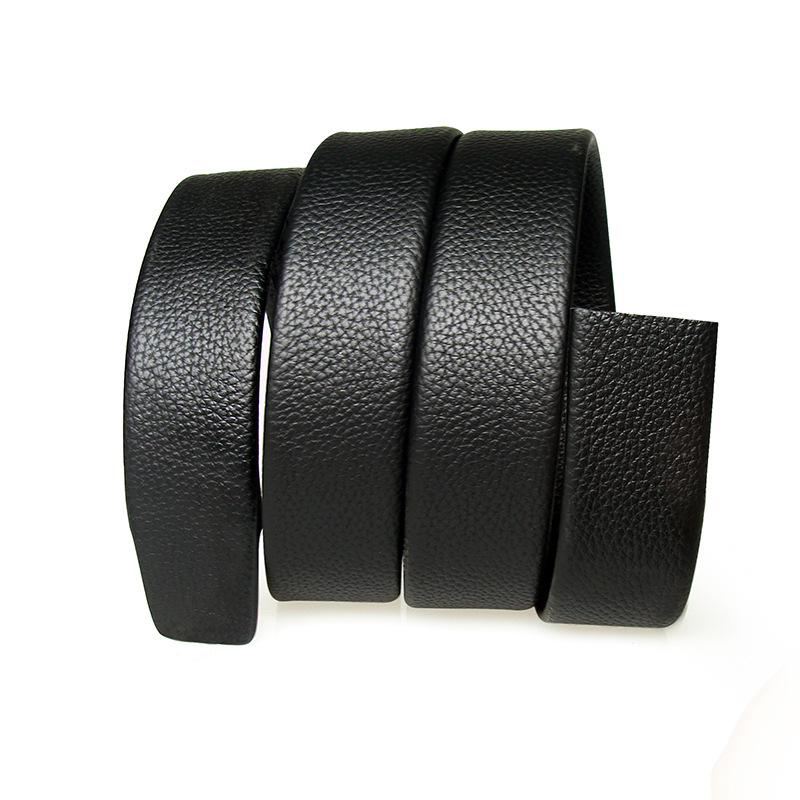 Men's Belt Automatic Headless Strap Pu Microfiber Buckle Wrapped Edge Business Belt Belt Belt Wholesale Manufacturers Application Scenario