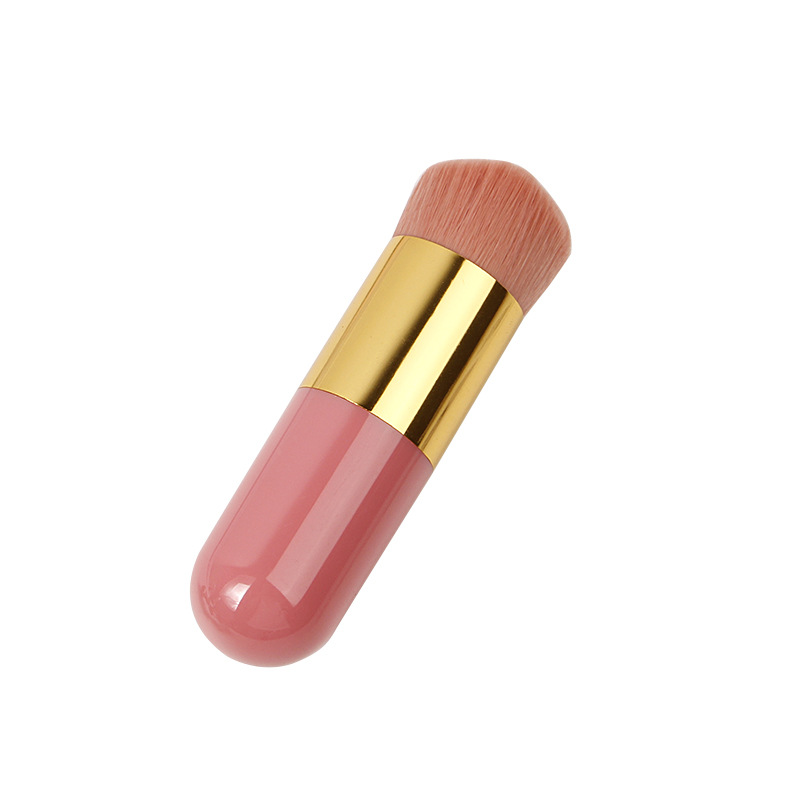 Foreign Trade Hot Short Handle Small Fat Makeup Brush Portable Single Bb Cream Powder Foundation Brush Beauty Makeup Tools In Stock Item Picture