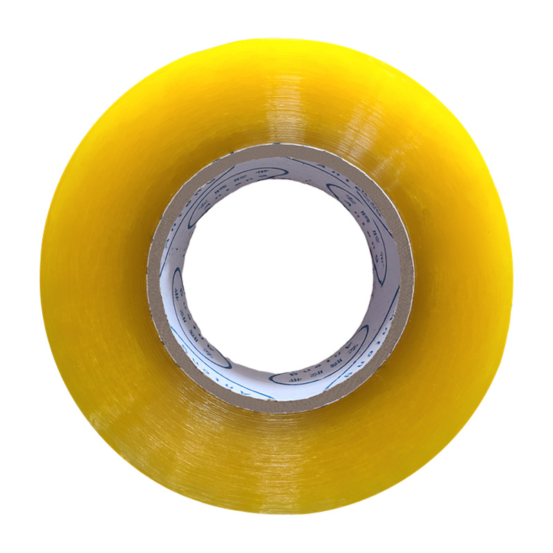 Customized high-viscosity transparent tape wholesale, express logistics sealing tape, warning words, yellow packaging, packing and sealing tape Application Scenario