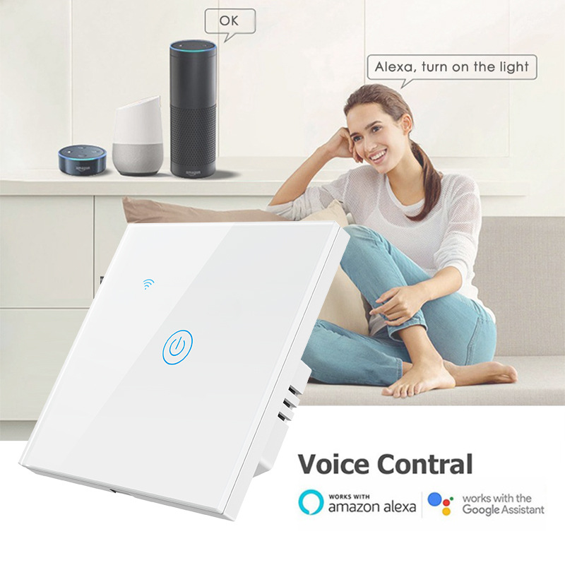 智能开关家居/触摸开关wi/手机远程控制细节图