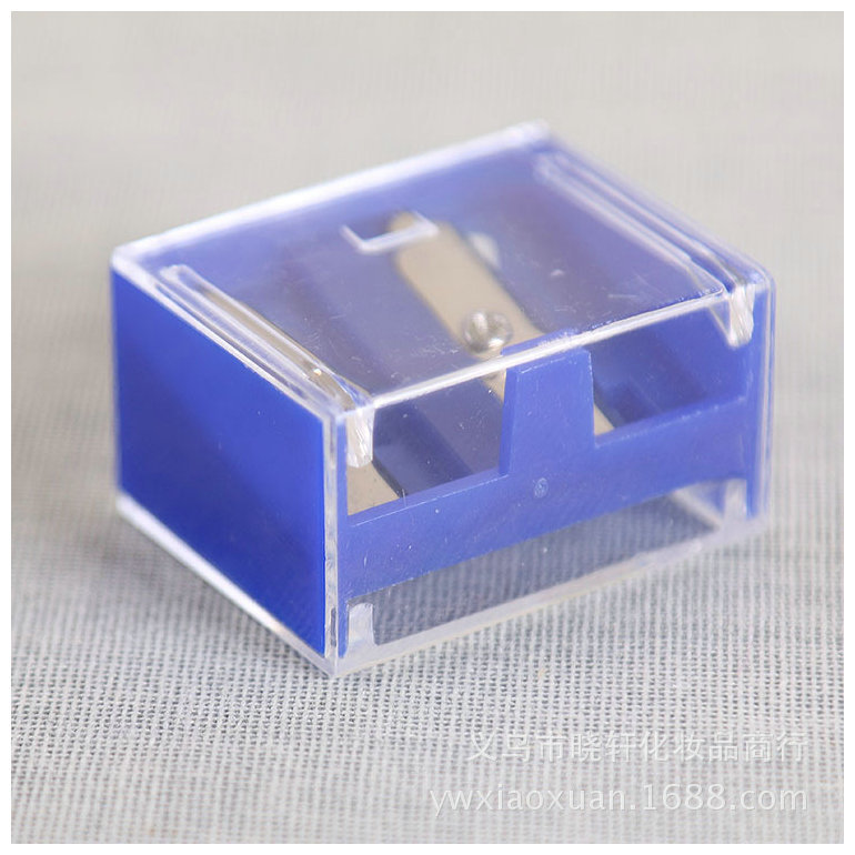 Shop wholesale beauty tools eyebrow pencil companion with cover double hole makeup sharpener (color is random) Application Scenario