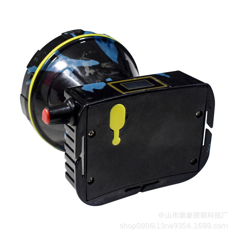Wholesale display screen dimming headlight, strong lithium battery usb charging headlight, long-range night fishing headlight, wearable flashlight headlight Item Picture