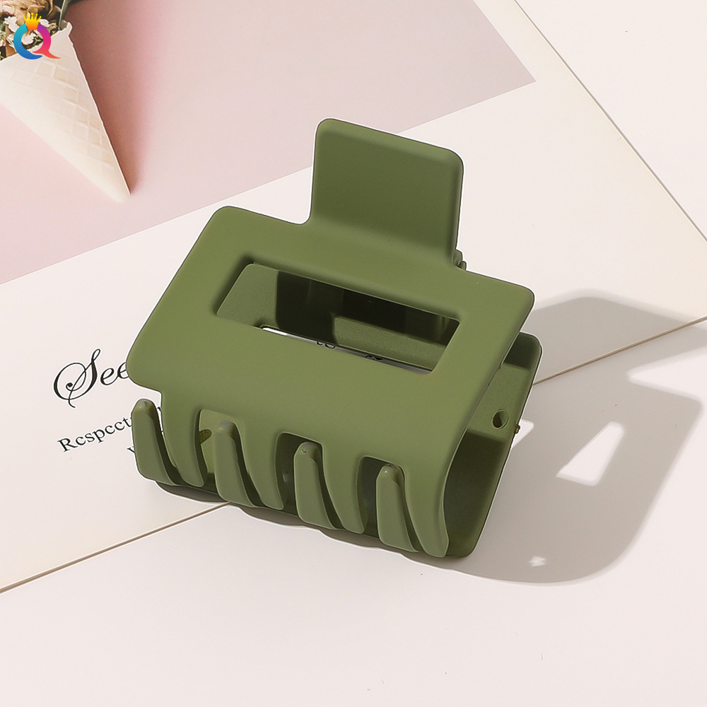 Qiyue Cross-border Amazon matte hair clips, simple large grabbers, cross hair grabbers, updo shark clips wholesale pic 108