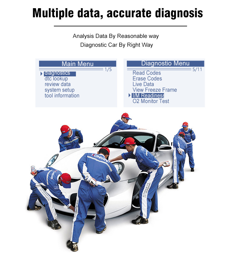 亚马逊 EBAY TEMU 速卖通KW310汽车故障诊断仪扫描仪ecu reader详情7