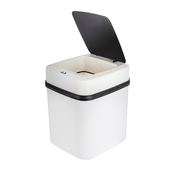 Smart sensor trash can, household fully automatic creative trash can with lid, bathroom and living room trash can Item Picture