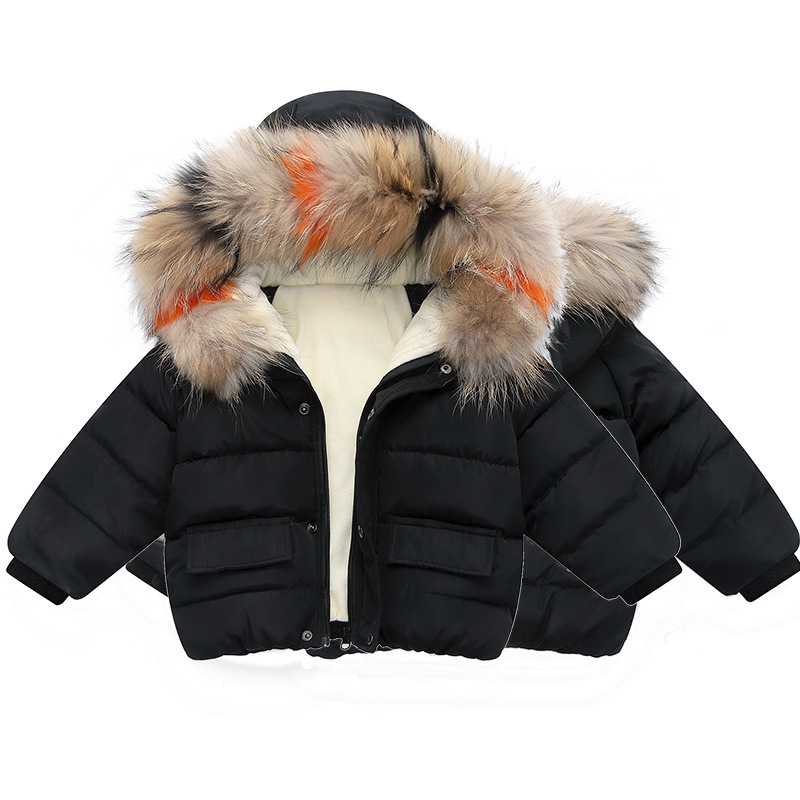 2022 Winter New style Girls' cotton-padded jacket, Korean version, thickened children's cotton-padded jacket for 1-7 years old boys, down cotton-padded jacket Application Scenario