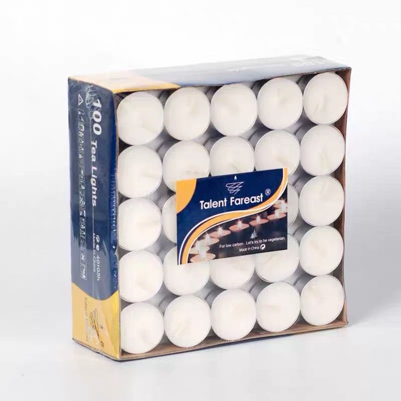 达伦特厂家直销无烟香薰蜡烛 煮茶摆图圆形茶蜡酒店 婚庆表白生日