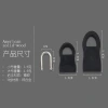 Tool-free metal detachable zipper pulls for bags, schoolbags, coats, clothes, shoes and boots are made of rubber Application Scenario