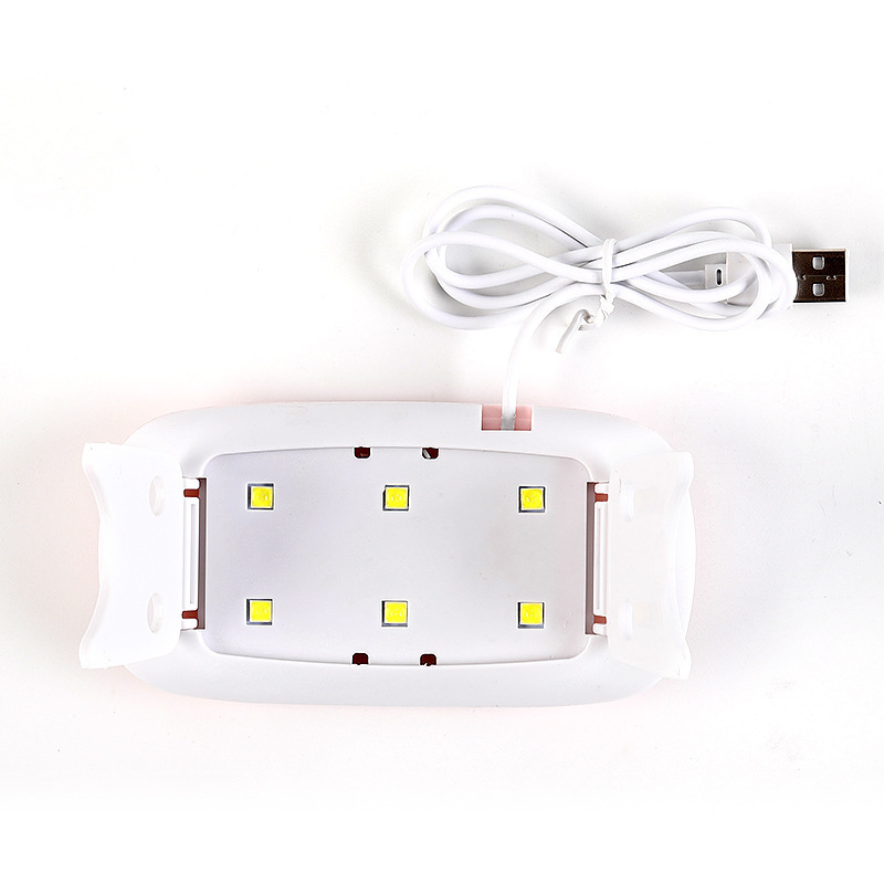美甲鼠标灯 迷你USB光疗机指甲油胶烘干机LED便携烤灯光疗灯现货详情图4