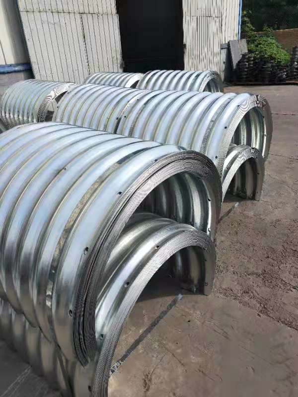 Special galvanized corrugated plates and arc-shaped corrugated plates for processing bridge pipe culverts