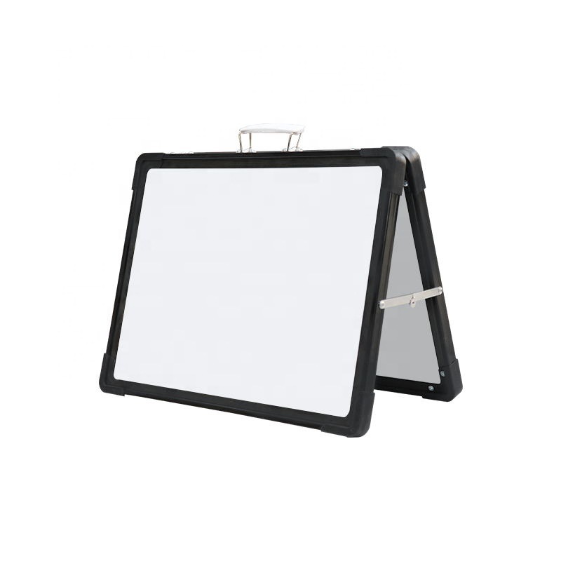 新款折叠手提板写字板白绿板黑板便携手提折叠收缩图