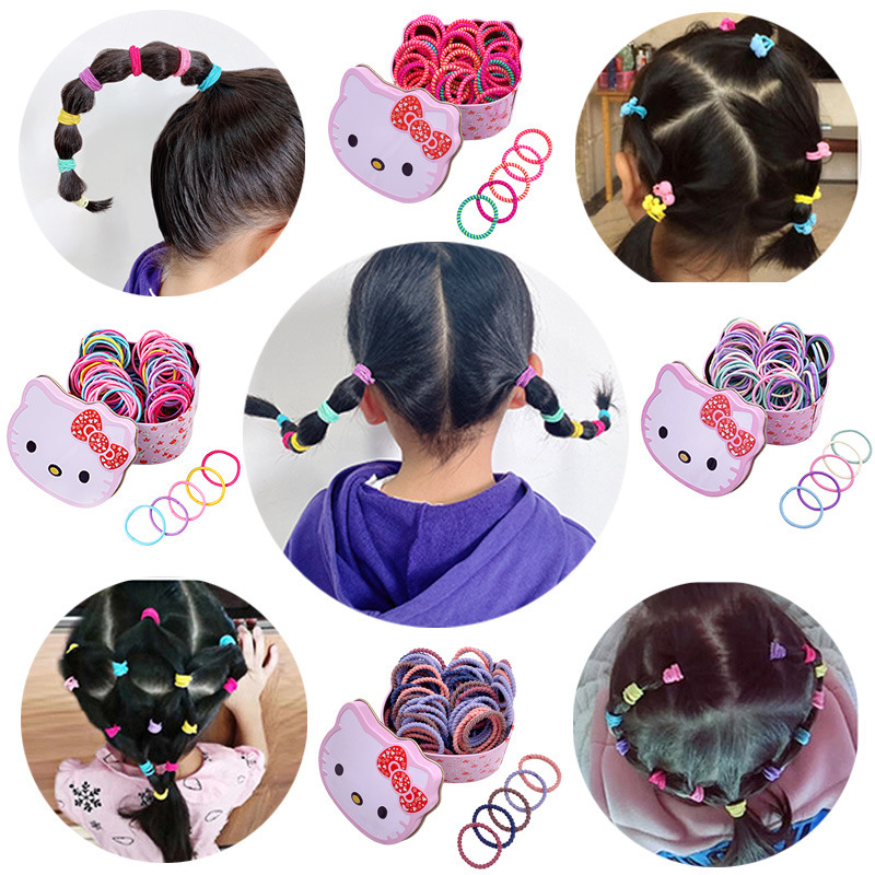 Children's Rubber Band Does Not Hurt Girls' Headband Korean Baby Hair Accessories Hair Band Little Girls' Headband Application Scenario